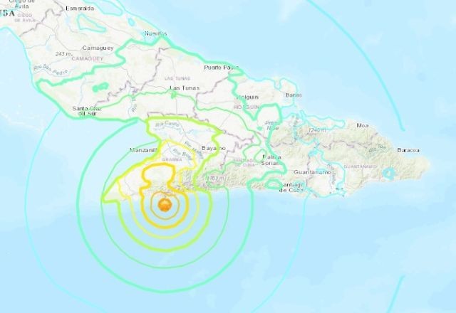 Imagem da noticia Dois terremotos atingem Cuba neste domingo