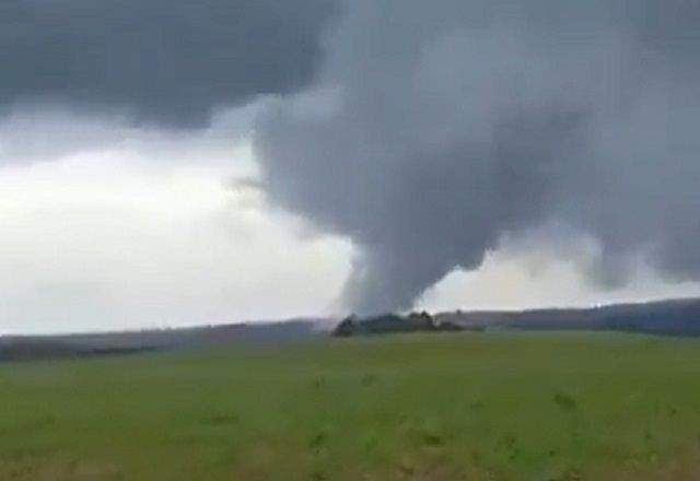 Tornado atinge município no norte do Rio Grande do Sul