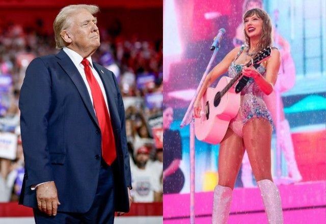 Imagem da noticia Trump diz que Taylor Swift vai "pagar o preço" por apoio a Kamala Harris
