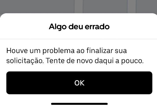 Imagem da noticia Aplicativo da Uber apresenta instabilidade, aponta site de monitoramento