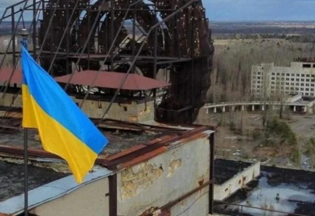 Imagem da noticia Tropas russas deixam complexo nuclear de Chernobyl