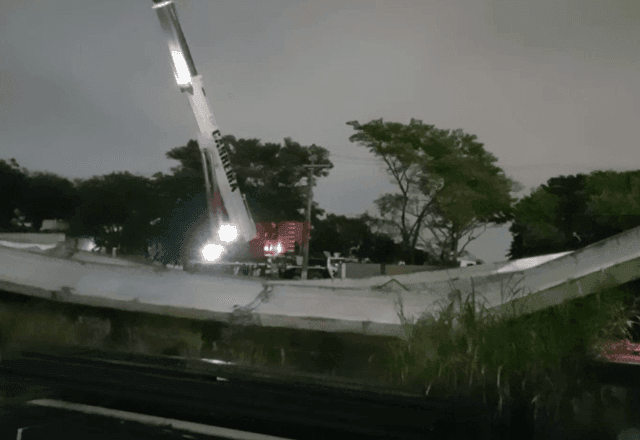 Imagem da noticia Desabamento de viaduto em obras deixa dois feridos em São Bernardo do Campo (SP)
