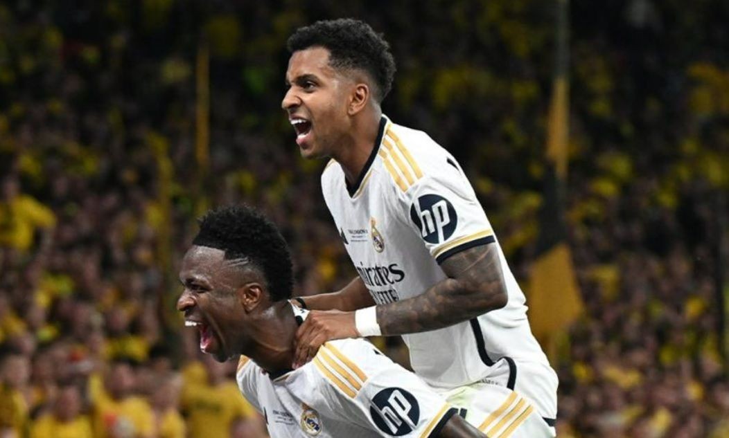 Imagem da noticia Com gol de Vini Jr, Real Madrid bate Borussia e conquista 15ª Champions League