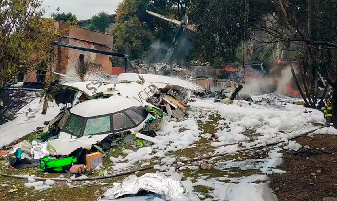 Imagem da noticia Piloto relatou falha no sistema degelo minutos antes de queda de avião da Voepass, diz Força Aérea
