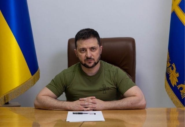 Imagem da noticia Rússia iniciou batalha pela região de Donbass, diz Zelensky