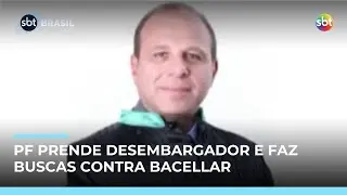 Operação “Unha e carne”: PF prende desembargador e faz buscas contra Bacellar Operação “Unha e carne”: PF prende desembargador e faz buscas contra Bacellar