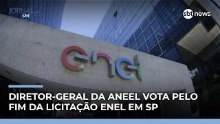 Diretor da Aneel vota por caducidade da Enel em São Paulo | #JornaldoSBTNews Diretor da Aneel vota por caducidade da Enel em São Paulo | #JornaldoSBTNews