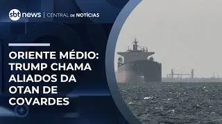 Trump chama aliados da Otan de covardes por falta de apoio na guerra | #CentraldeNotícias Trump chama aliados da Otan de covardes por falta de apoio na guerra | #CentraldeNotícias