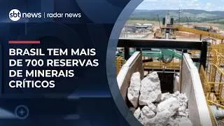 Brasil tem mais de 700 reservas de minerais críticos; Pará, Minas e Goiás são destaques | #RadarNews Brasil tem mais de 700 reservas de minerais críticos; Pará, Minas e Goiás são destaques | #RadarNews