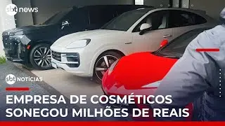 Empresa de cosméticos é suspeita de sonegar R$ 21 milhões em impostos | #SBTNoticias Empresa de cosméticos é suspeita de sonegar R$ 21 milhões em impostos | #SBTNoticias