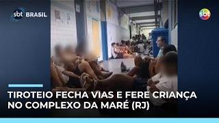 Operação na Maré (RJ) tem criança baleada em escola, mortos e Linha Amarela fechada Operação na Maré (RJ) tem criança baleada em escola, mortos e Linha Amarela fechada