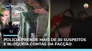 Polícia prende mais de 30 suspeitos em operação contra facção na Bahia e Ceará Polícia prende mais de 30 suspeitos em operação contra facção na Bahia e Ceará