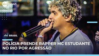 Rapper MC Estudante é preso por agressão contra ex-namorada no Rio | #SBTBrasil Rapper MC Estudante é preso por agressão contra ex-namorada no Rio | #SBTBrasil