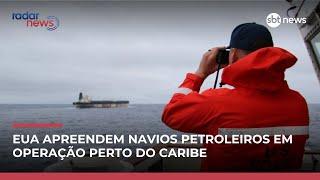 EUA apreendem petroleiro russo ligado à Venezuela após perseguição no Atlântico EUA apreendem petroleiro russo ligado à Venezuela após perseguição no Atlântico