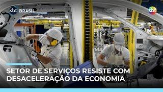 PIB brasileiro cresce apenas 0,1% e setor de serviços mostra sinais de resiliência PIB brasileiro cresce apenas 0,1% e setor de serviços mostra sinais de resiliência
