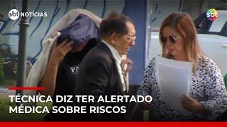 Caso Benício: técnica diz que alertou médica sobre risco da adrenalina | #SBTNotícias Caso Benício: técnica diz que alertou médica sobre risco da adrenalina | #SBTNotícias