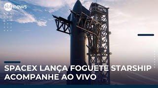 ▶️ SpaceX lança foguete Starship nesta segunda-feira (13); assista! | #SBTNews ▶️ SpaceX lança foguete Starship nesta segunda-feira (13); assista! | #SBTNews