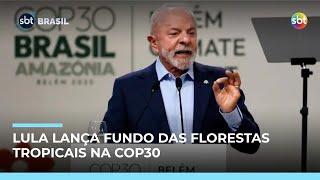 COP 30: Líderes mundiais se reúnem em Belém e Brasil lança fundo para florestas | #SBTBrasil COP 30: Líderes mundiais se reúnem em Belém e Brasil lança fundo para florestas | #SBTBrasil