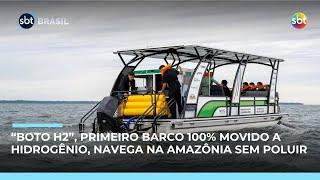 Barco movido a hidrogênio estreia na Amazônia e ajuda na coleta seletiva Barco movido a hidrogênio estreia na Amazônia e ajuda na coleta seletiva
