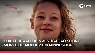 FBI assume investigação de morte de mulher por agente de imigração nos EUA FBI assume investigação de morte de mulher por agente de imigração nos EUA