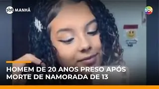 Homem é preso após namorada de 13 anos ser baleada na cabeça | #SBTManha Homem é preso após namorada de 13 anos ser baleada na cabeça | #SBTManha