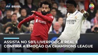 SBT transmite duelo decisivo entre Liverpool e Real Madrid, na Champions League | #SBTBrasil SBT transmite duelo decisivo entre Liverpool e Real Madrid, na Champions League | #SBTBrasil