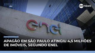 Apagão na Grande SP afetou o dobro do informado pela Enel | #JornaldoSBTNews Apagão na Grande SP afetou o dobro do informado pela Enel | #JornaldoSBTNews