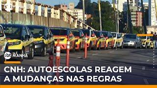 Protesto de autoescolas contra mudanças na CNH mobiliza profissionais em SP | #SBTManha Protesto de autoescolas contra mudanças na CNH mobiliza profissionais em SP | #SBTManha