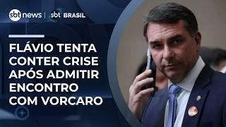 Flávio Bolsonaro faz reuniões na Faria Lima (SP) após admitir encontro com Vorcaro Flávio Bolsonaro faz reuniões na Faria Lima (SP) após admitir encontro com Vorcaro