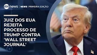 Juiz dos EUA rejeita processo de Trump contra 'Wall Street Journal' | #NewsPrimeiraEdição Juiz dos EUA rejeita processo de Trump contra 'Wall Street Journal' | #NewsPrimeiraEdição