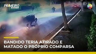 PM à paisana reage a assalto; suspeito teria se assustado e atirado em comparsa | #PrimeiroImpacto PM à paisana reage a assalto; suspeito teria se assustado e atirado em comparsa | #PrimeiroImpacto