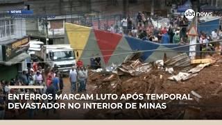 Enterros marcam luto após temporal devastador no interior de Minas | #NewsPrimeiraEdição Enterros marcam luto após temporal devastador no interior de Minas | #NewsPrimeiraEdição