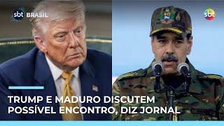 Trump conversa com Maduro e presidentes falam sobre possível encontro, diz NY Times | #SBTBrasil Trump conversa com Maduro e presidentes falam sobre possível encontro, diz NY Times | #SBTBrasil