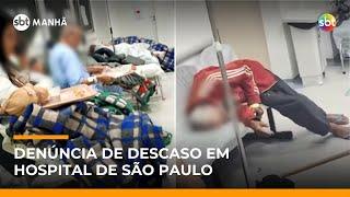 SP: Pacientes denunciam falta de atendimento e superlotação em hospital na zona sul | #SBTManhã SP: Pacientes denunciam falta de atendimento e superlotação em hospital na zona sul | #SBTManhã