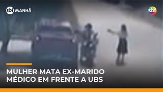 Médica mata ex-marido a tiros em frente a UBS em Alagoas | #SBTManhã Médica mata ex-marido a tiros em frente a UBS em Alagoas | #SBTManhã