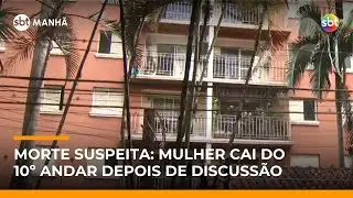Jovem de 25 anos morre após cair do 10º andar e polícia investiga morte suspeita | #SBTManhã Jovem de 25 anos morre após cair do 10º andar e polícia investiga morte suspeita | #SBTManhã