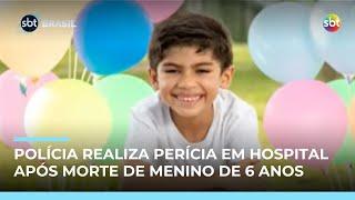 Caso Benício: Polícia de Manaus faz perícia em hospital após morte de menino de 6 anos Caso Benício: Polícia de Manaus faz perícia em hospital após morte de menino de 6 anos