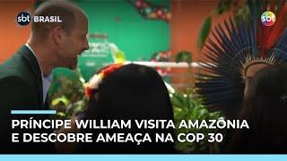 Príncipe William visita Belém e planta árvore na Amazônia durante a COP 30 Príncipe William visita Belém e planta árvore na Amazônia durante a COP 30