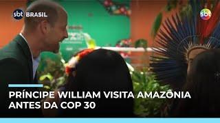 Príncipe William visita Belém e planta árvore na Amazônia durante a COP 30 Príncipe William visita Belém e planta árvore na Amazônia durante a COP 30