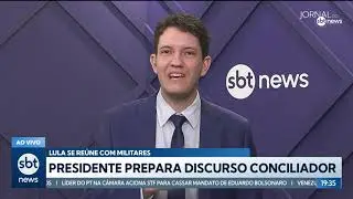 Lula prepara discurso conciliador para almoço com militares | #JornaldoSBTNews Lula prepara discurso conciliador para almoço com militares | #JornaldoSBTNews