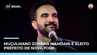 Zohran Mamdani, muçulmano de 34 anos, é eleito prefeito de Nova York | #SBTBrasil Zohran Mamdani, muçulmano de 34 anos, é eleito prefeito de Nova York | #SBTBrasil
