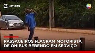 Motorista de ônibus é preso após ser flagrado dirigindo embriagado | #SBTNotícias Motorista de ônibus é preso após ser flagrado dirigindo embriagado | #SBTNotícias