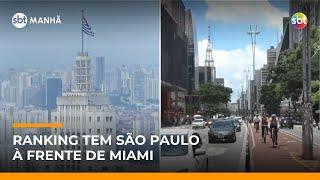 São Paulo é eleita uma das melhores cidades do mundo em ranking internacional | #SBTManhã São Paulo é eleita uma das melhores cidades do mundo em ranking internacional | #SBTManhã