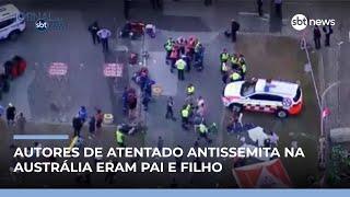 Atentado em praia da Austrália reacende debate sobre armas; 16 foram mortos | #JornaldoSBTNews Atentado em praia da Austrália reacende debate sobre armas; 16 foram mortos | #JornaldoSBTNews