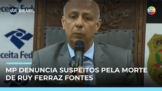 MP denuncia oito suspeitos pela morte do ex-delegado Ruy Ferraz Fontes MP denuncia oito suspeitos pela morte do ex-delegado Ruy Ferraz Fontes
