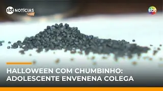 Adolescente envenena colega durante festa de Halloween em escola de SP | #SBTNoticias Adolescente envenena colega durante festa de Halloween em escola de SP | #SBTNoticias