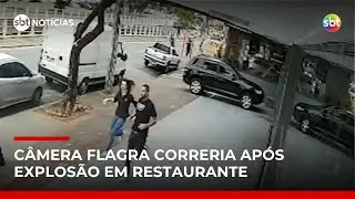 Explosão em restaurante de BH deixa dono com 60% do corpo queimado | #SBTNoticias Explosão em restaurante de BH deixa dono com 60% do corpo queimado | #SBTNoticias