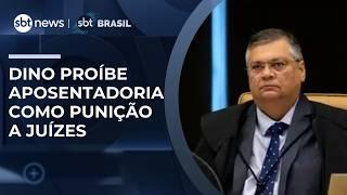 Flávio Dino proíbe aposentadoria compulsória como punição máxima a juízes Flávio Dino proíbe aposentadoria compulsória como punição máxima a juízes