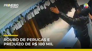 Quadrilha rouba perucas de cabelo humano e causa prejuízo de R$ 100 mil em salão | #PrimeiroImpacto Quadrilha rouba perucas de cabelo humano e causa prejuízo de R$ 100 mil em salão | #PrimeiroImpacto