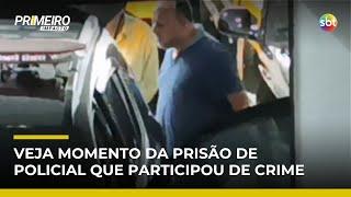 Policial preso por participar de assalto na Grande SP recebe tratamento especial | #PrimeiroImpacto Policial preso por participar de assalto na Grande SP recebe tratamento especial | #PrimeiroImpacto